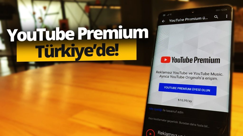 youtube premium turkiye